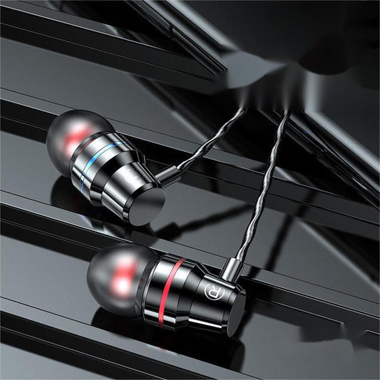 Metal Earphones High - end Wired Earphones - AGB LuxeDrop