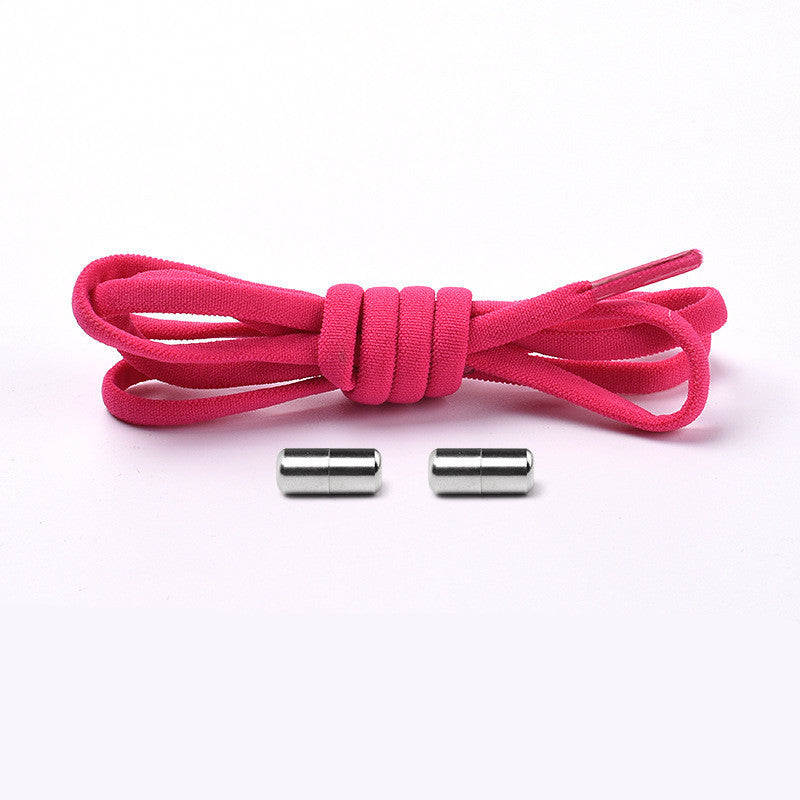 Shoe Laces For Kids And Adult Sneakers Quick Lazy Metal Lock Laces Shoe Strings