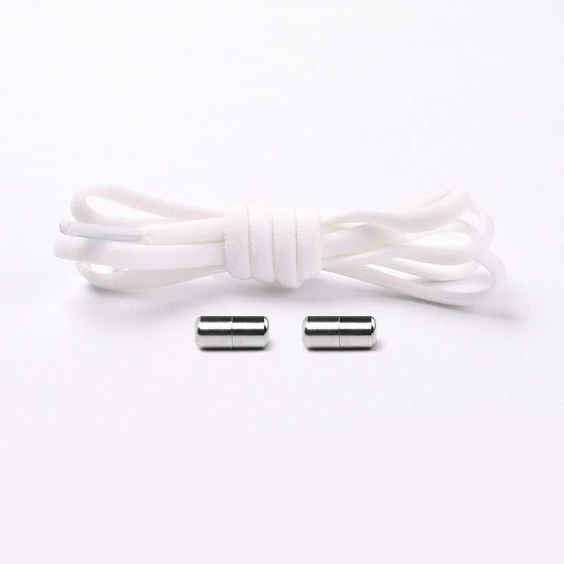 Shoe Laces For Kids And Adult Sneakers Quick Lazy Metal Lock Laces Shoe Strings