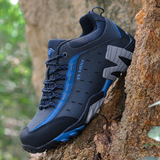 Men'S And Women'S Couple Hiking Shoes, Men'S Outdoor Travel Sports Shoes, Men'S Leather, Non - Slip Travel Hiking Outdoor Shoes, Women - AGB LuxeDrop