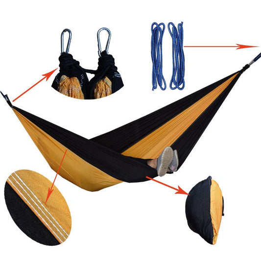 Parachute Cloth Hammock Outdoor Indoor Travel And Leisure - AGB LuxeDrop