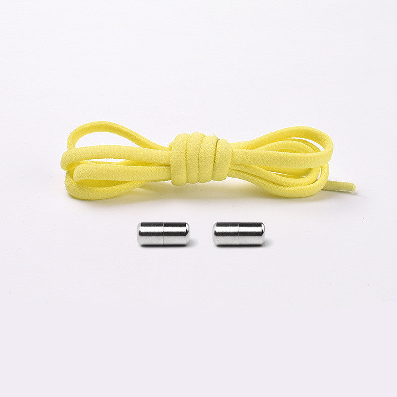 Shoe Laces For Kids And Adult Sneakers Quick Lazy Metal Lock Laces Shoe Strings