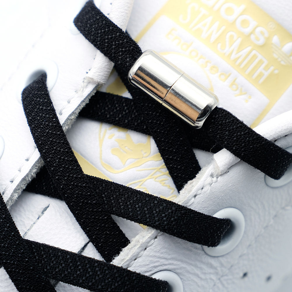 Shoe Laces For Kids And Adult Sneakers Quick Lazy Metal Lock Laces Shoe Strings
