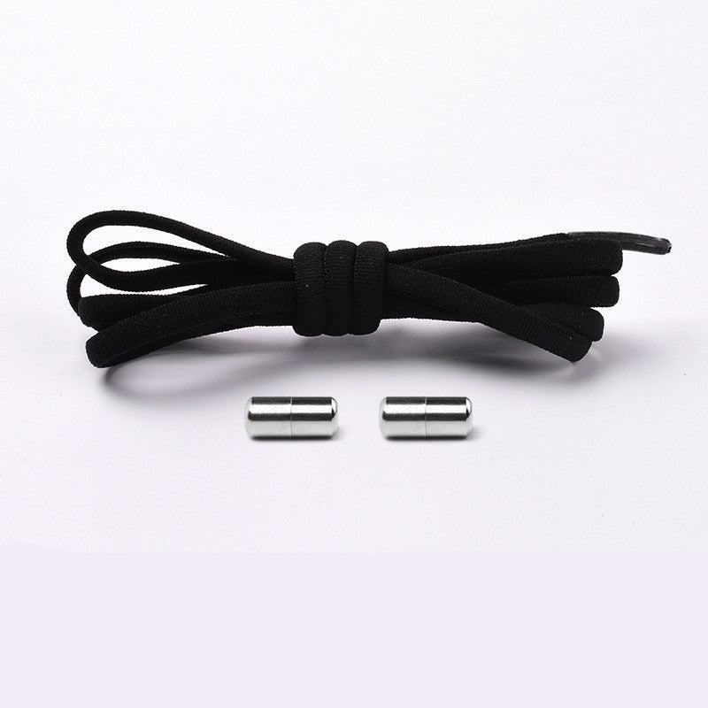 Shoe Laces For Kids And Adult Sneakers Quick Lazy Metal Lock Laces Shoe Strings