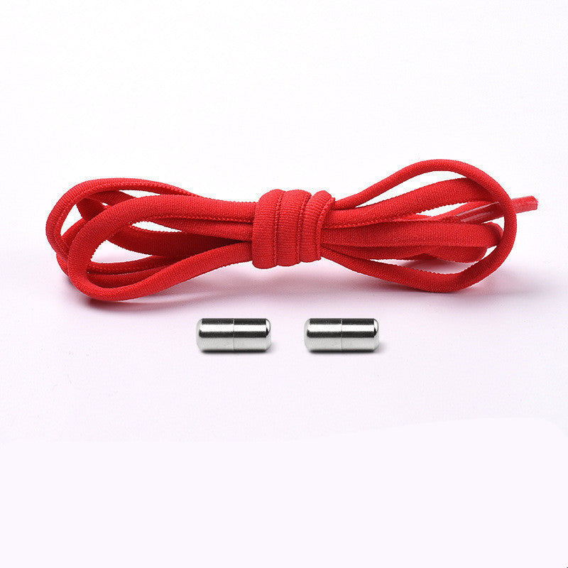 Shoe Laces For Kids And Adult Sneakers Quick Lazy Metal Lock Laces Shoe Strings