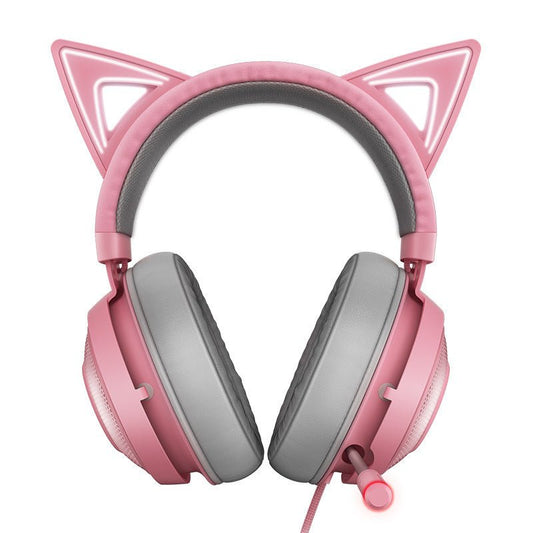 Glowing cat earphones - AGB LuxeDrop