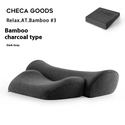 Bamboo Charcoal Ergonomic Memory Foam Neck Pillow