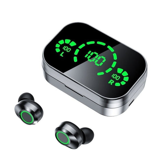 Smart Digital Display In - ear Breathing Light Sports Earphones - AGB LuxeDrop
