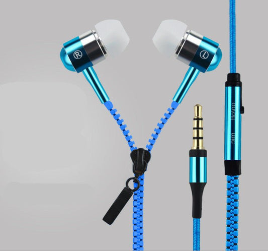 Glowing Zipper Earphones - AGB LuxeDrop