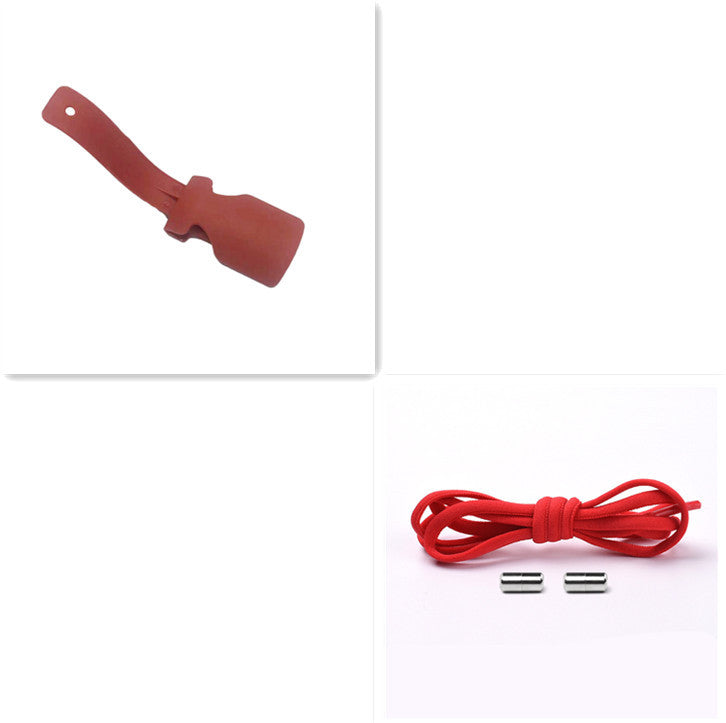 Shoe Laces For Kids And Adult Sneakers Quick Lazy Metal Lock Laces Shoe Strings