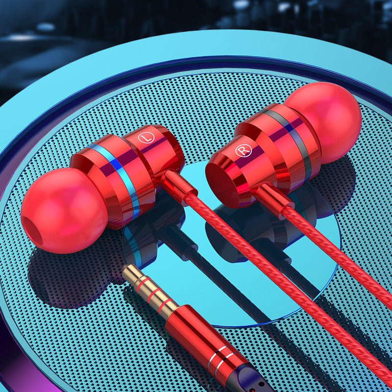 Metal Earphones High - end Wired Earphones - AGB LuxeDrop