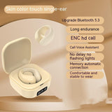 Digital Display Earclip Bluetooth Earphones - AGB LuxeDrop