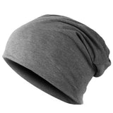 Solid Color Autumn Spring Beanies Hats For Man Male - AGB LuxeDrop