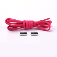 Shoe Laces For Kids And Adult Sneakers Quick Lazy Metal Lock Laces Shoe Strings