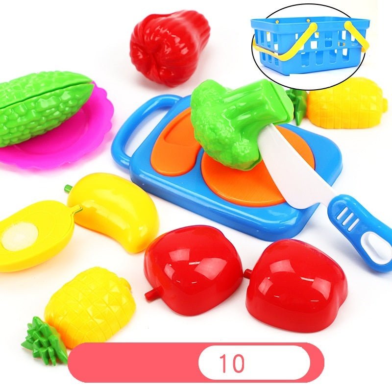 Children Cut Fruit, Toys, Kitchens, Vegetables, Babies, Boys and Girls Cut Steamed buns, Cherry Suit - AGB LuxeDrop