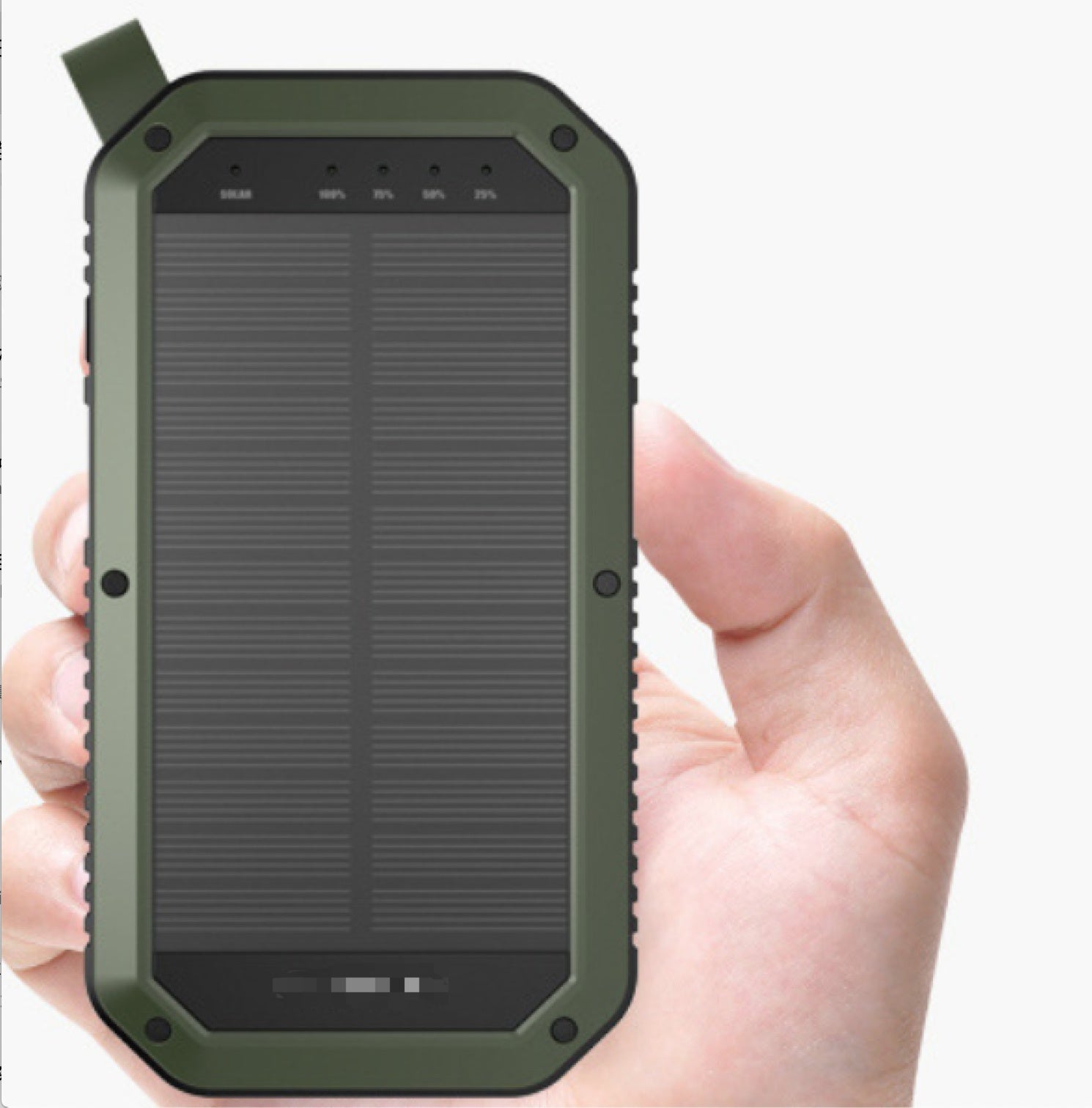 Wirelsess solar powerbank phone accessories torch - AGB LuxeDrop