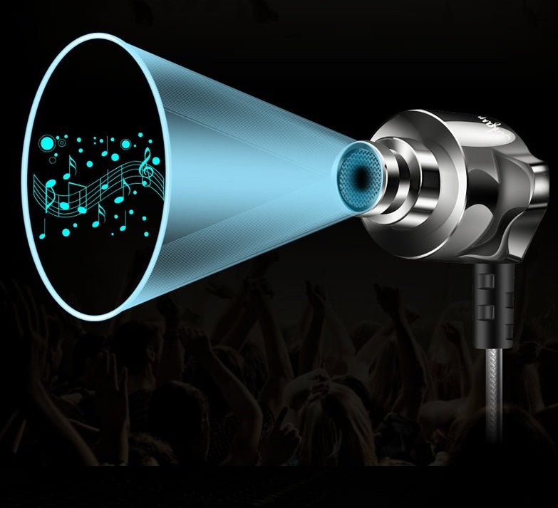 Zinc alloy earphones - AGB LuxeDrop