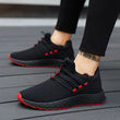 Spring and autumn sneakers trend casual wholesale men's shoes flying woven padded lightweight running shoes - AGB LuxeDrop