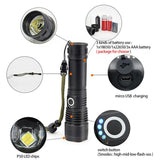 USB Charging Zoom P50 Flashlight - AGB LuxeDrop