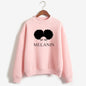 Women Fashion Loose Pink Hoodie