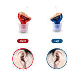 Q10 Hearing Aids Audifonos For Deafness Elderly Adjustable Micro Wireless Mini Size Invisible Hearing Aid Ear Sound Amplifier - AGB LuxeDrop