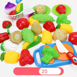 Children Cut Fruit, Toys, Kitchens, Vegetables, Babies, Boys and Girls Cut Steamed buns, Cherry Suit - AGB LuxeDrop