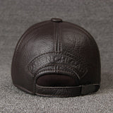 Monochrome cowhide hat - AGB LuxeDrop