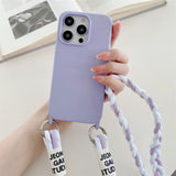 Back Woven Cross - body Lanyard Backer - card Accessories Phone Case - AGB LuxeDrop
