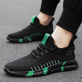 Mesh Sneakers Men Breathable Lightweight Running Shoes - AGB LuxeDrop