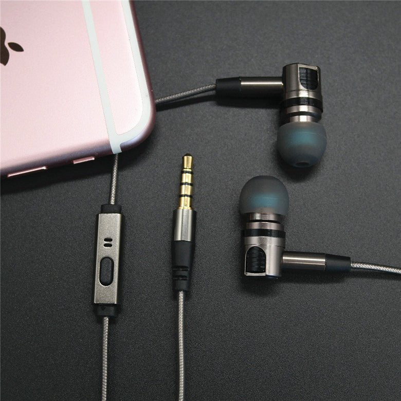 846 in - ear metal earphones - AGB LuxeDrop