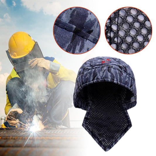 Flame proof splash labor protection welder cap - AGB LuxeDrop