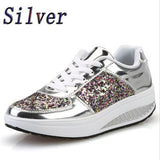 Sequin women's sneakers - AGB LuxeDrop