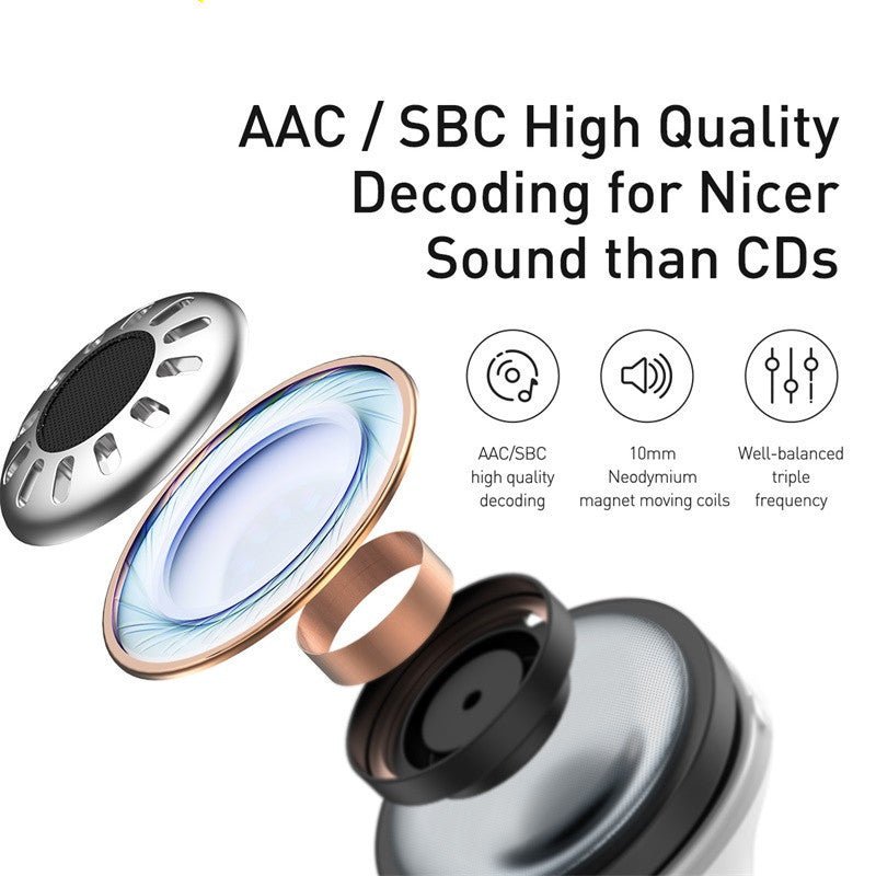 Dual Monaural Switching Noise - cancelling Earphones Waterproof Sound - activated Music Earphones - AGB LuxeDrop