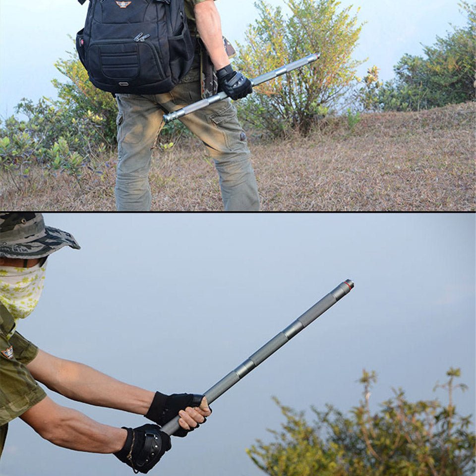 Outdoor Defense Tactical Stick Alpenstock Hiking Camping Equipment Multifunctional Walking Stick - AGB LuxeDrop