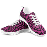 White Bottom Sneakers Custom Pattern Black Stripes New Outdoor Sneakers Casual Travel Running Shoes Men's And Women's Shoes - AGB LuxeDrop