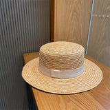 Woven Raffia Straw Hat Female Sunscreen Sunshade - AGB LuxeDrop