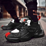 Dark Ares Sneakers Spring And Summer Breathable Black Running Daddy Blade Iron Riding Net Red Shoes Men'S Trendy Shoes - AGB LuxeDrop