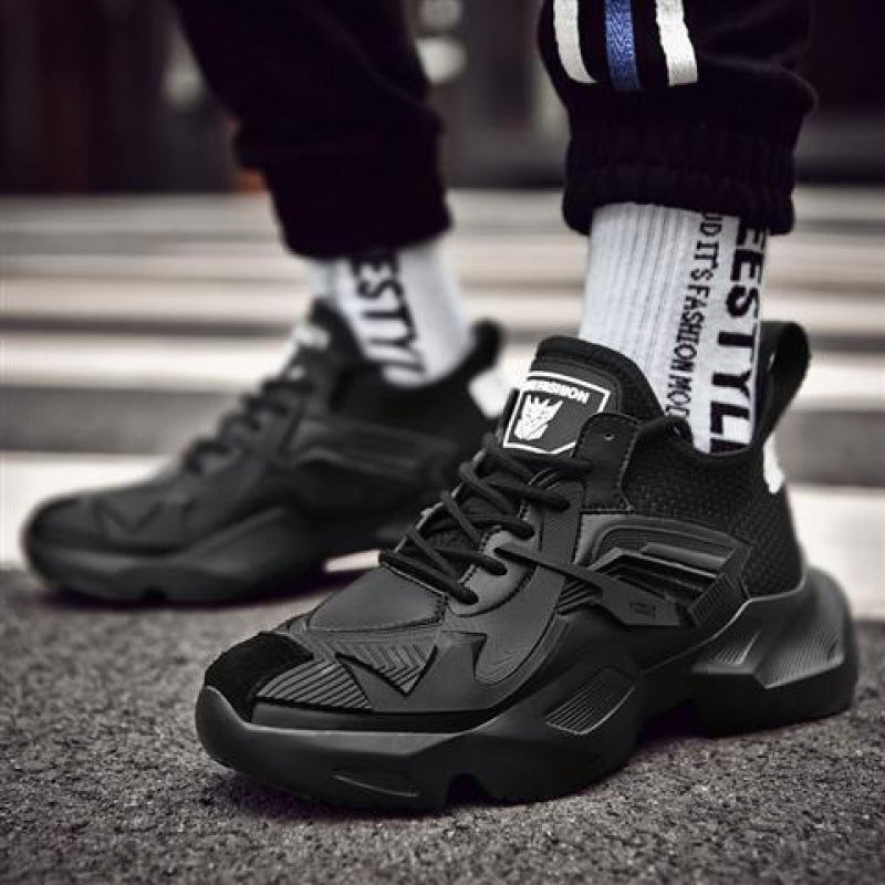 Dark Ares Sneakers Spring And Summer Breathable Black Running Daddy Blade Iron Riding Net Red Shoes Men'S Trendy Shoes - AGB LuxeDrop