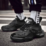 Dark Ares Sneakers Spring And Summer Breathable Black Running Daddy Blade Iron Riding Net Red Shoes Men'S Trendy Shoes - AGB LuxeDrop