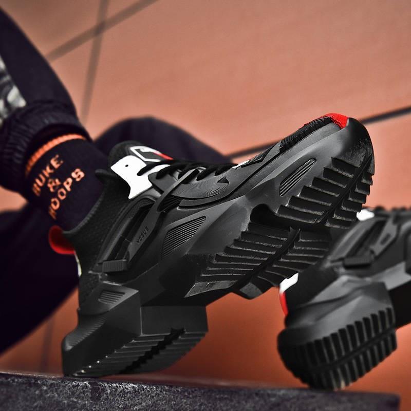 Dark Ares Sneakers Spring And Summer Breathable Black Running Daddy Blade Iron Riding Net Red Shoes Men'S Trendy Shoes - AGB LuxeDrop