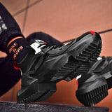 Dark Ares Sneakers Spring And Summer Breathable Black Running Daddy Blade Iron Riding Net Red Shoes Men'S Trendy Shoes - AGB LuxeDrop