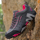 Men'S And Women'S Couple Hiking Shoes, Men'S Outdoor Travel Sports Shoes, Men'S Leather, Non - Slip Travel Hiking Outdoor Shoes, Women - AGB LuxeDrop