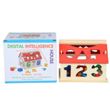 Children's building block toys, educational digital house toys - AGB LuxeDrop