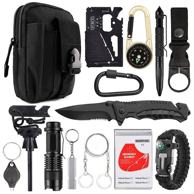 Amazon'S New Outdoor Camping Camping Multi - Function Tool Wild Survival Equipment Sos Self - Defense Supplies - AGB LuxeDrop