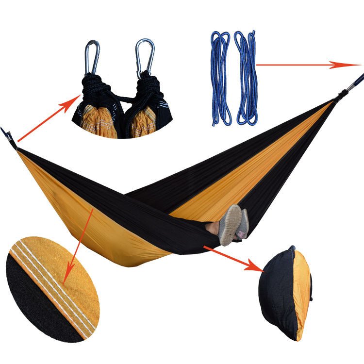 Parachute Cloth Hammock Outdoor Indoor Travel And Leisure - AGB LuxeDrop