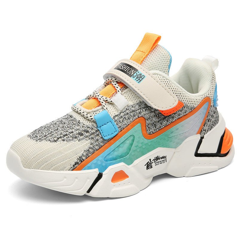 Children's Flying Knit Sneakers, Boys' Casual Sneakers - AGB LuxeDrop