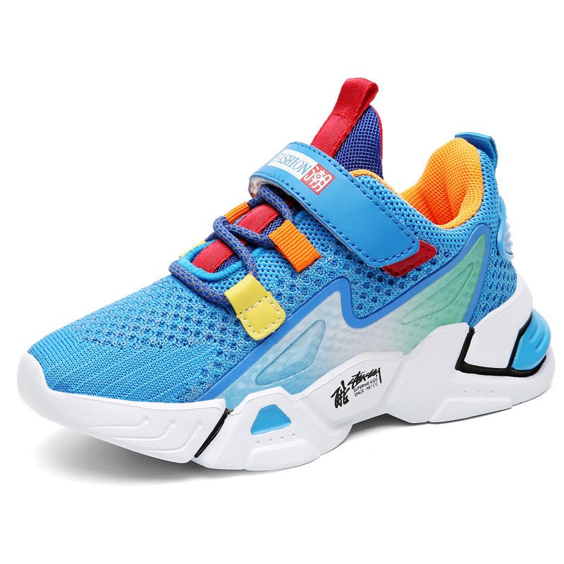 Children's Flying Knit Sneakers, Boys' Casual Sneakers - AGB LuxeDrop