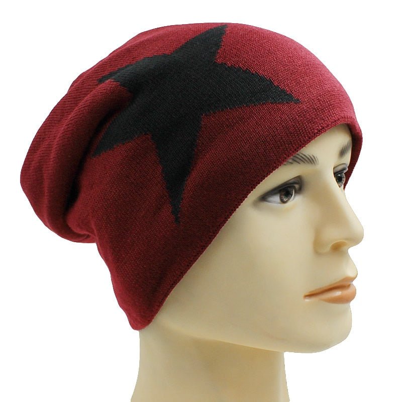 Winter knitted hood wind cap - AGB LuxeDrop