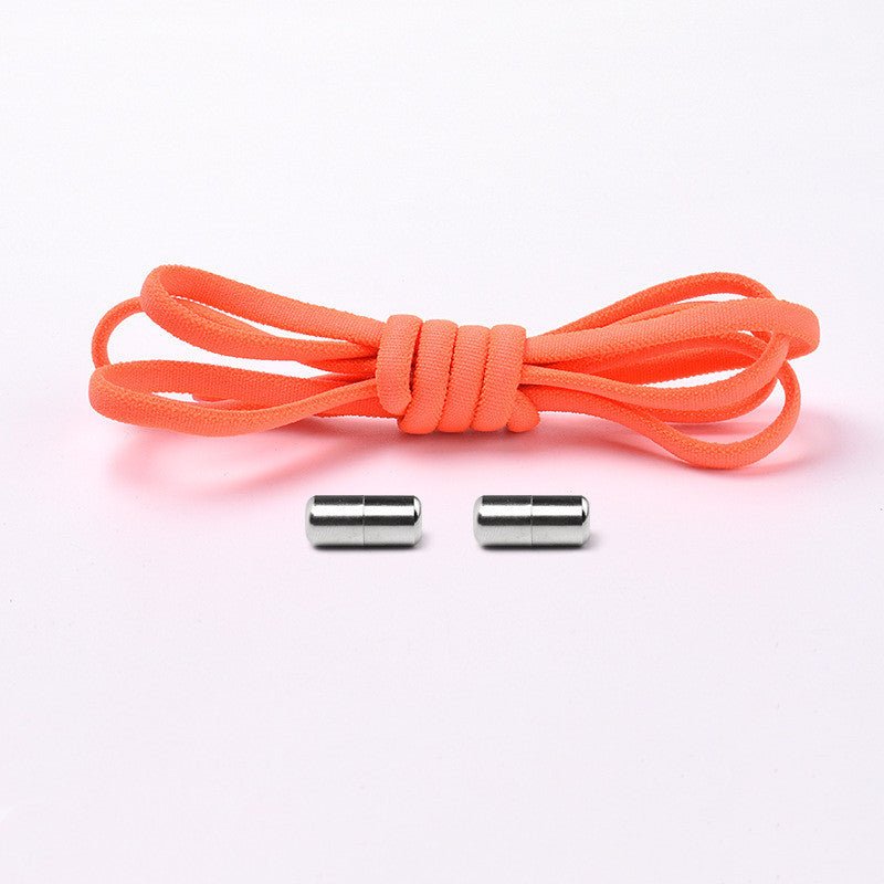 Shoe Laces For Kids And Adult Sneakers Quick Lazy Metal Lock Laces Shoe Strings - AGB LuxeDrop