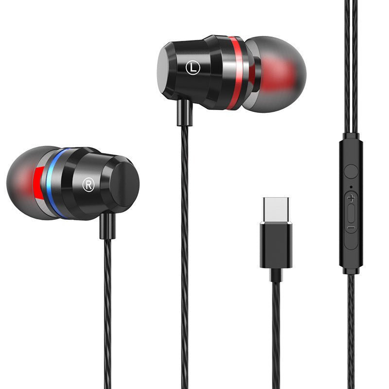 Metal Earphones High - end Wired Earphones - AGB LuxeDrop
